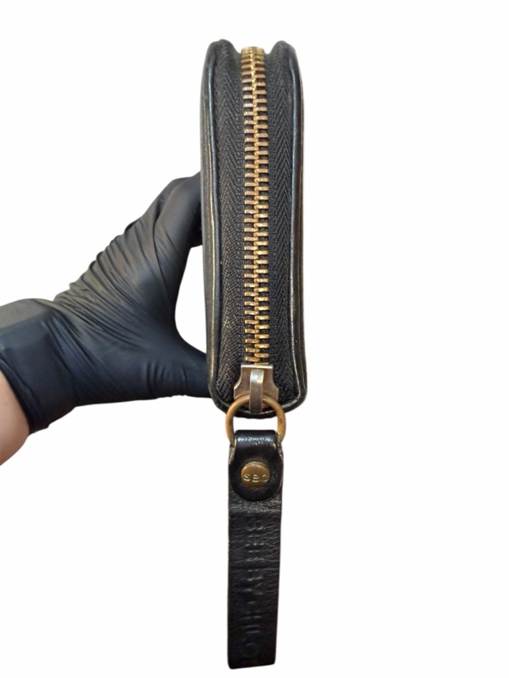 See By Chloe Zip Around Black Leather Wallet (A221) - Picture 4 of 12